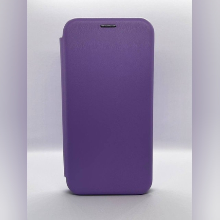 Хоризонтално отварящ се тефтер лилав RT-11 за Xiaomi Redmi 14C