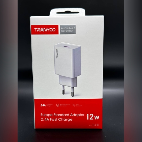 Fast Charge USB Адаптер 2.4а, 12w T-C01