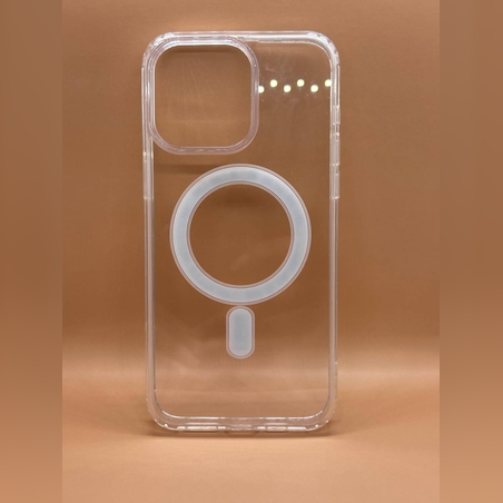 Прозрачен кейс с безжично зареждане RT-15 за iPhone 15 plus