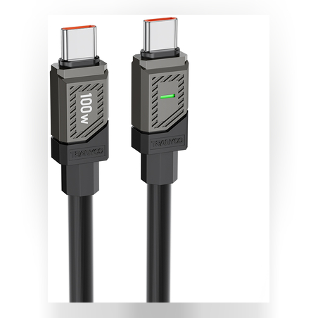 100w PD Super Fast Charging кабел Type C към Type C с оплетка CC-2