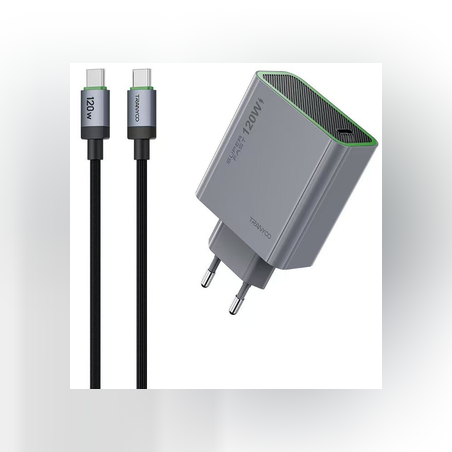 Tranyoo 120w T-EU8 GaN ултра бързо зарядно - Гаранция!