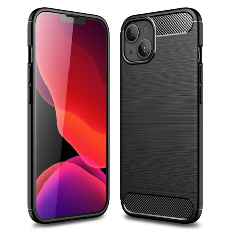 Карбонов гръб за iPhone 17 Pro Max - Черен