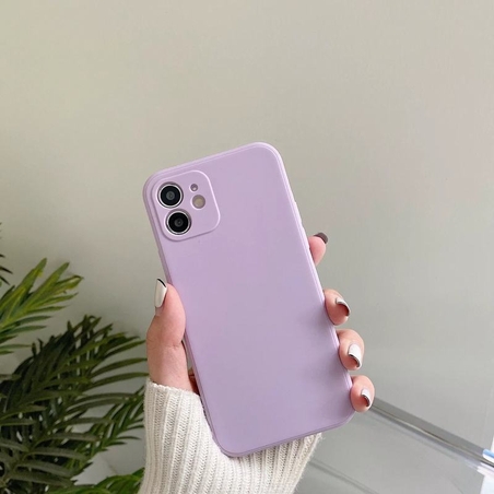 Мек силиконов гръб с матиращ ефект RT-2 - лилав за Nova 11 Pro
