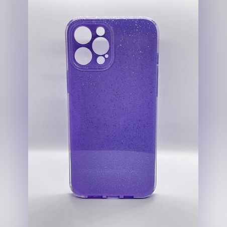 Стилен и блестящ силиконов гръб лилав RT-6 за iPhone 11 Pro Max