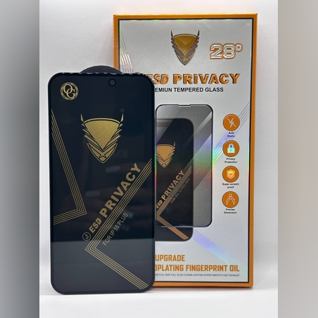 Противоудърен протектор Golden Armour Privacy за iPhone 17 Pro Max