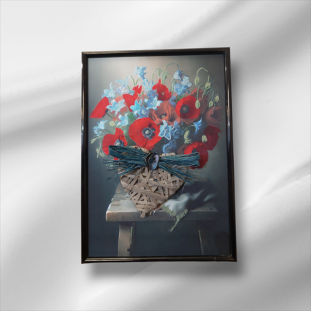 Картина цветя
