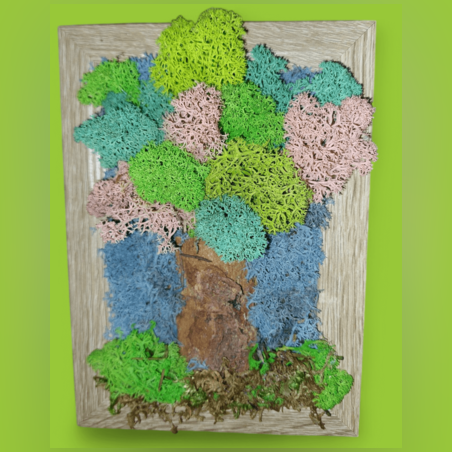 Дърво със скандинавски мъх