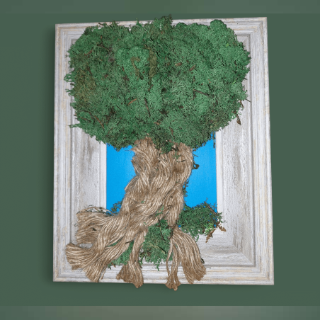 Дърво със скандинавски мъх