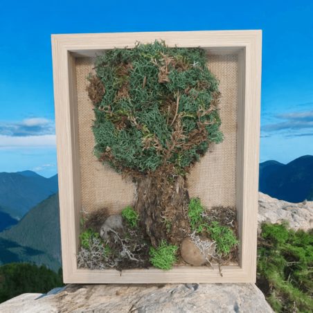 Картина със скандинавски мъх