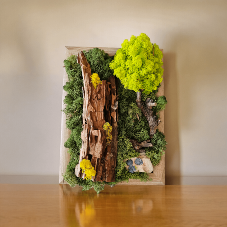 Картина със скандинавски мъх