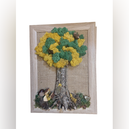 Дърво- Скандинавски мъх