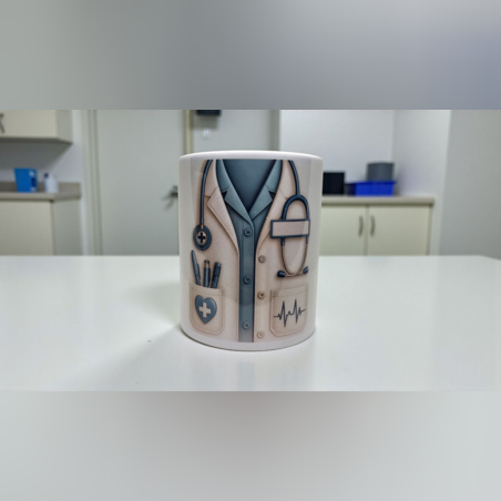 Чаша - Лекар с възможност добавяне на име