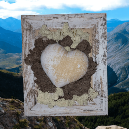 Сърце в мъх