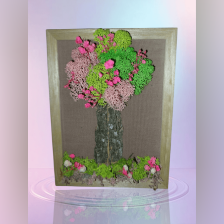 Дърво със скандинавски мъх