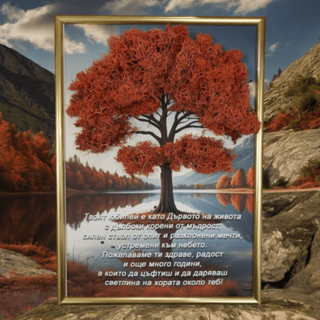 Дърво със скандинавски мъх