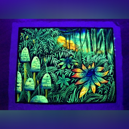 Handmade UV LED Painting 