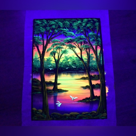 Hanmade UV LED Painting 