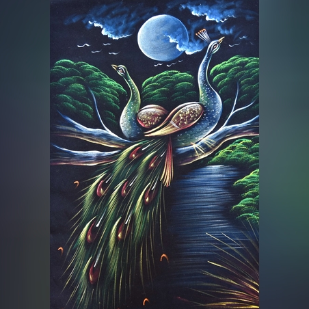 Ръчно рисувана картина 