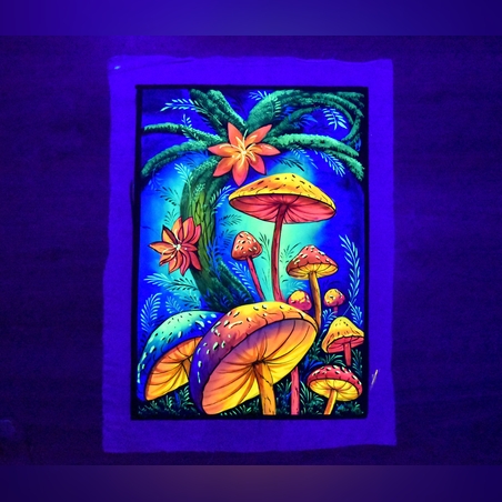 Hanmade UV LED Painting 