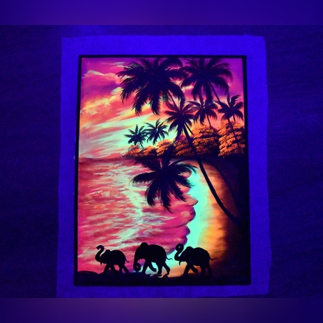 Hanmade UV LED Painting 
