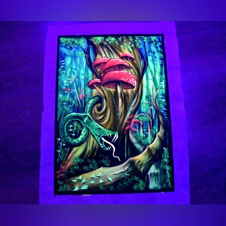 Ръчно рисувана УВ картина 