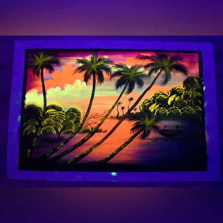 Hanmade UV LED Painting 