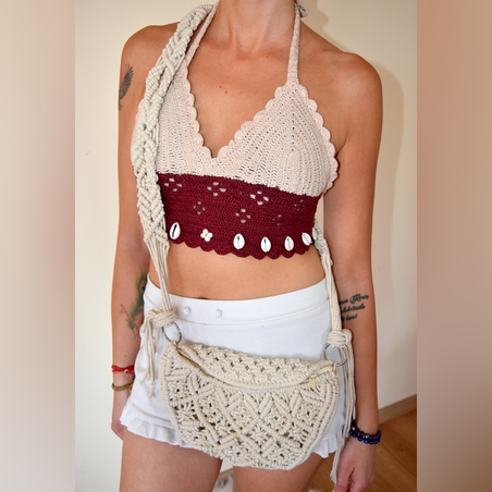 Ръчно плетени чанти - Макраме