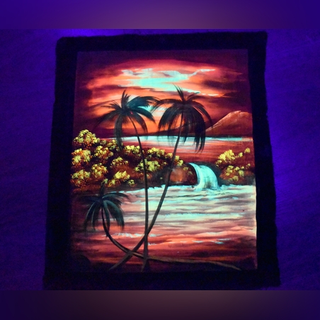 Hanmade UV LED Painting 