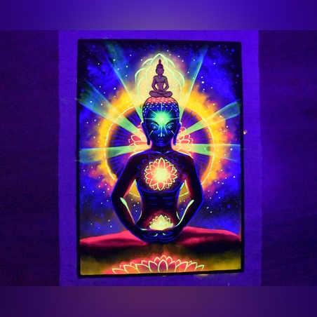 Ръчно рисувана УВ картина 