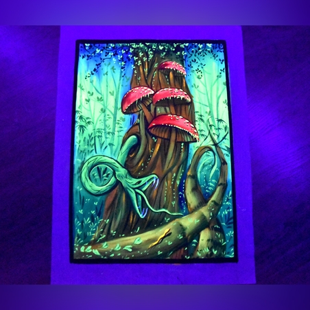 Ръчно рисувана УВ картина 