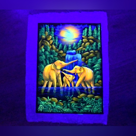 Hanmade UV LED Painting 