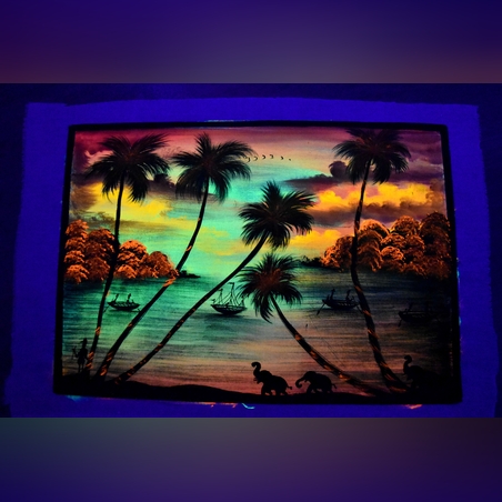 Hanmade UV LED Painting 