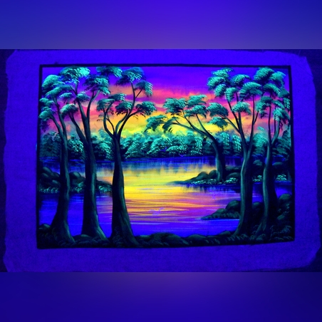 Hanmade UV LED Painting 