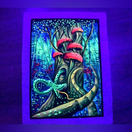 Ръчно рисувана УВ картина 