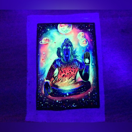 Ръчно рисувана УВ картина