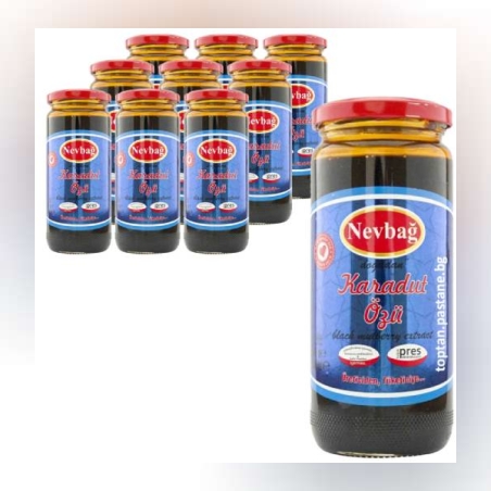 NEVBAG Black Mulberry Jam jar rich of vitamins natural product