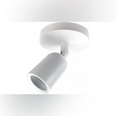 ТЯЛО ЗА GU10 БЯЛО ПЛАСТМАСА IP20 MAX-10W