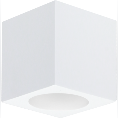 ЛАМПА ЗА ТАВАН КВАДРАТНА GU10-ЦОКЪЛ MAX-10W