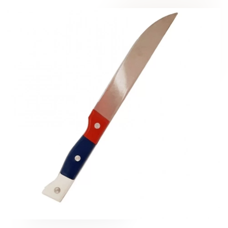 НОЖ С PVC ДРЪЖКА, 3 ЦВЯТА 22СМ.