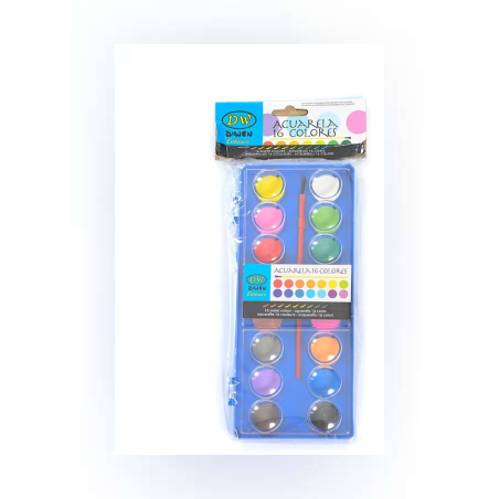 Водни бои + четка - 65103