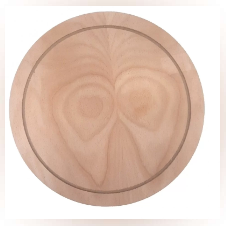 Дъска кръгла дървена 30см.