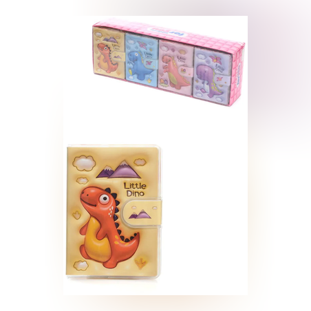 Тефтер- А7 - 70 листа - Дино - 65548