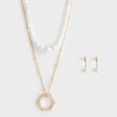 Комплект колие и обици Mia от 2 части