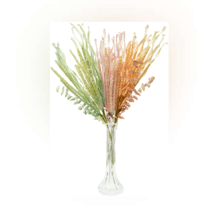 Изкуствено цвете - Суха Памска трева 50см. - 50002