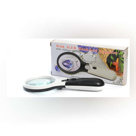 Лупа - Светеща - Стъкло - 65224