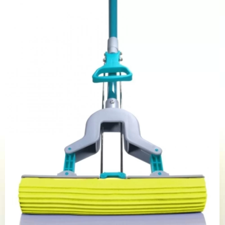 BABADO-Моп пеперуда с гъба и телескопична дръжка 125x28cm
