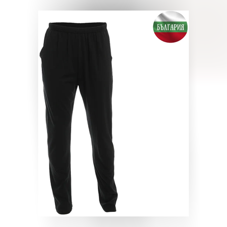 Мъжко долнище - Пижама - Сиво - 2ХL - 060946