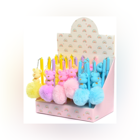 Химикалка - Мечо с пух - 65535