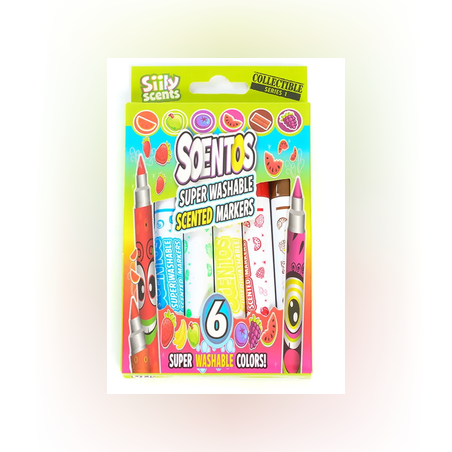 Флумастери - ароматни - 6 броя - 65151