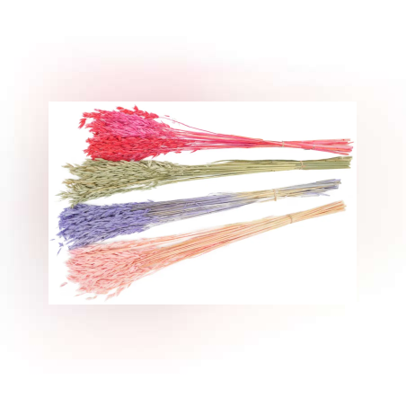 Изкуствено цвете - Суха Памска трева 75см - 50035